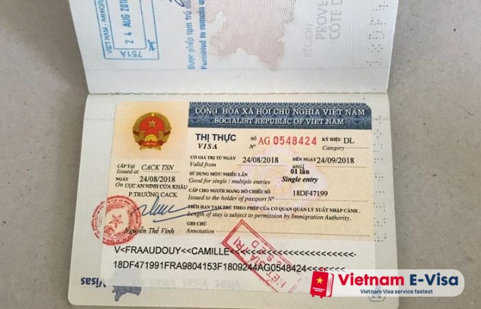 tourist visa in vietnam - visa