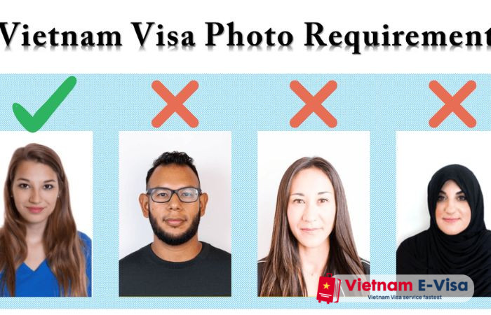 Vietnam visa photo requirements for US citizens - basic criteria