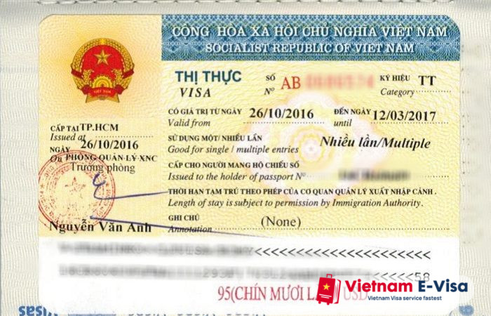 6-month multiple entry visa Vietnam - visa