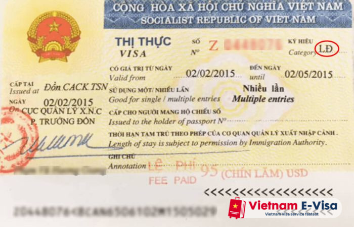 visa Vietnam - work visa
