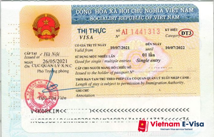 visa Vietnam - Investment visa